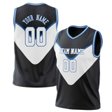 Custom Team Design Black & White Colors Design Sports Basketball Jersey BS00DM060102