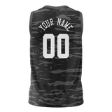 Custom Team Design Black & Gray Colors Design Sports Basketball Jersey BS00HR050103