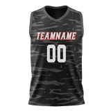 Custom Team Design Black & Gray Colors Design Sports Basketball Jersey BS00HR050103