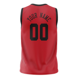 Custom Team Design Red & White Colors Design Sports Basketball Jersey BS00HR060902