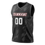 Custom Team Design Black & Gray Colors Design Sports Basketball Jersey BS00HR080103