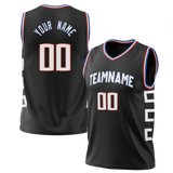 Custom Team Design Black & White Colors Design Sports Basketball Jersey