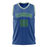 Custom Team Design Blue & White Colors Design Sports Basketball Jersey BS00MT102002