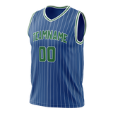 Custom Team Design Blue & White Colors Design Sports Basketball Jersey BS00MT102002