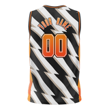 Custom Team Design Black & White Colors Design Sports Basketball Jersey BS00OM040102