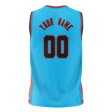 Custom Team Design Blue & Red Colors Design Sports Basketball Jersey BS00PS092009