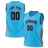 Custom Team Design Blue & Red Colors Design Sports Basketball Jersey