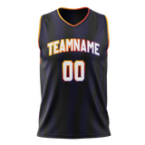 Custom Team Design Black & White Colors Design Sports Basketball Jersey BS00PS100102