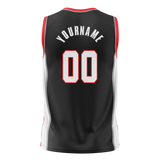 Custom Team Design Black & Red Colors Design Sports Basketball Jersey BS00PTB030109