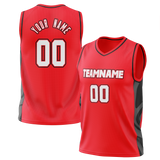 Custom Team Design Red & Black Colors Design Sports Basketball Jersey