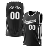 Custom Team Design Black & Gray Colors Design Sports Basketball Jersey BS00SAS010103