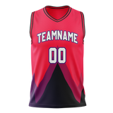 Custom Team Design Red & Black Colors Design Sports Basketball Jersey BS00TR080901