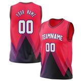 Custom Team Design Red & Black Colors Design Sports Basketball Jersey