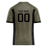 Custom Team Design Camo & Black Colors Design Sports Football Jersey FT00AC040601