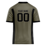 Custom Team Design Camo & Black Colors Design Sports Football Jersey FT00AC090601