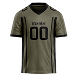 Custom Team Design Camo & Black Colors Design Sports Football Jersey FT00AC090601