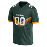 Custom Team Design Kelly Green & Yellow Colors Design Sports Football Jersey FT00GBP071512