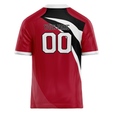 Custom Team Design Maroon & White Colors Design Sports Football Jersey FT00GBP080802