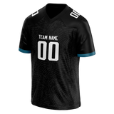 Custom Team Design Black & Gray Colors Design Sports Football Jersey FT00JJ060103