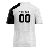 Custom Team Design White & Black Colors Design Sports Football Jersey FT00LVR020201