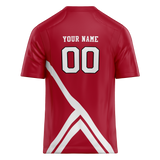 Custom Team Design Red & White Colors Design Sports Football Jersey FT00NYG050902