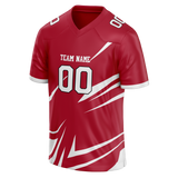 Custom Team Design Maroon & White Colors Design Sports Football Jersey FT00NYG070802