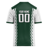 Custom Team Design Kelly Green & White Colors Design Sports Football Jersey FT00NYJ041502