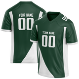 Custom Team Design Kelly Green & White Colors Design Sports Football Jersey FT00NYJ081502