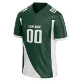 Custom Team Design Kelly Green & White Colors Design Sports Football Jersey FT00NYJ081502