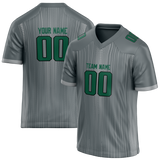 Custom Team Design Gray & Silver Colors Design Sports Football Jersey FT00NYJ090304