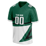 Custom Team Design Kelly Green & White Colors Design Sports Football Jersey FT00NYJ101502