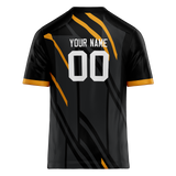 Custom Team Design Black & Gray Colors Design Sports Football Jersey FT00PS080103