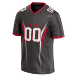 Custom Team Design Camo & Red Colors Design Sports Football Jersey FT00TBB010609