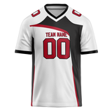 Custom Team Design White & Gray Colors Design Sports Football Jersey FT00TBB050203